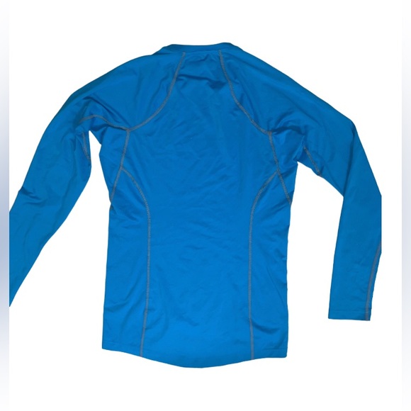 Columbia Omni shield thermal warmth blue shirt  women’s  size small S - Picture 5 of 10